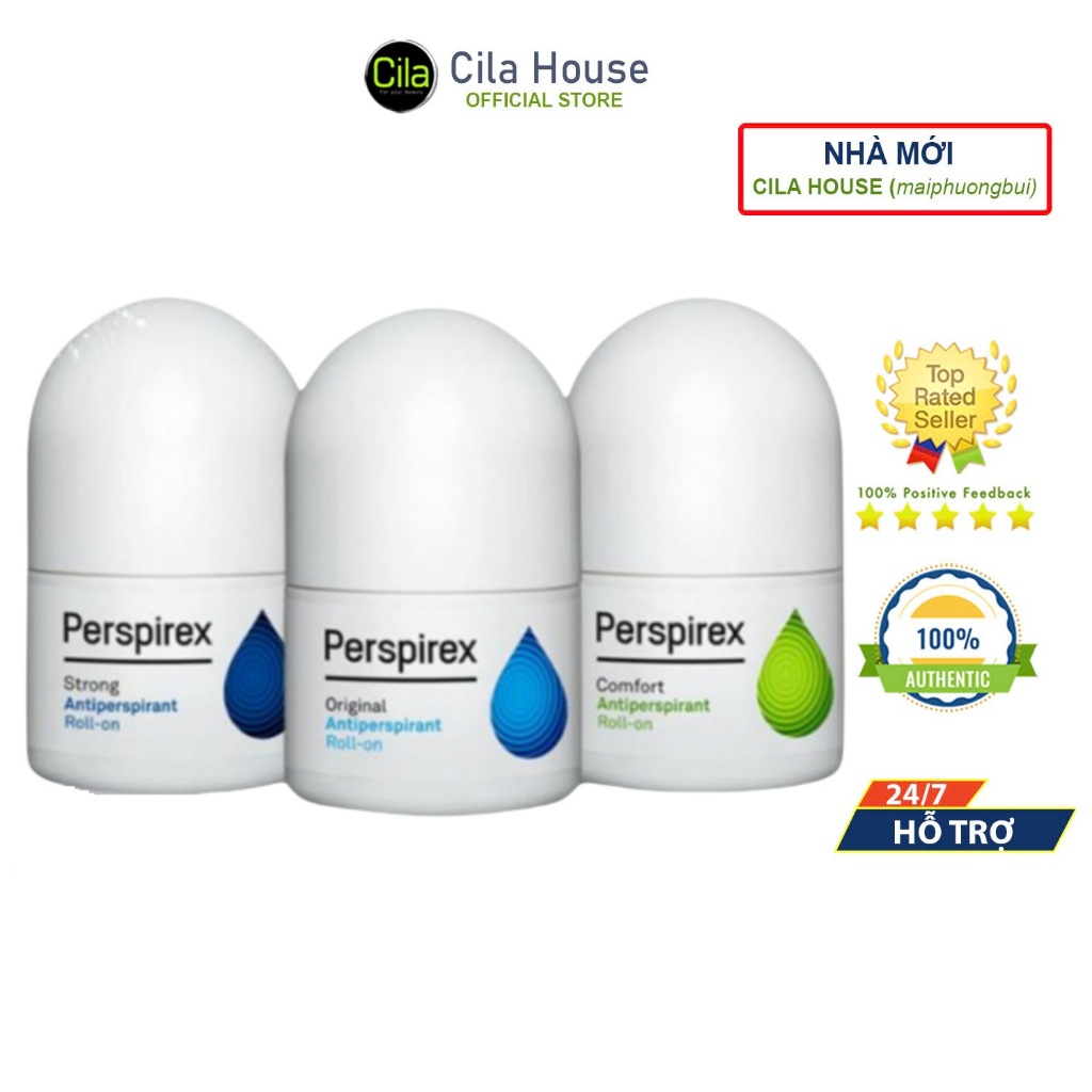 Lăn Khử Mùi Perspirex 20ml - Cila House