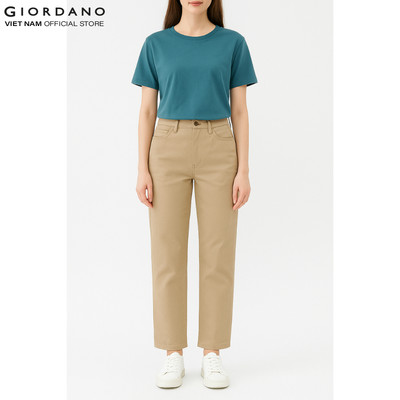 GIORDANO Quần Dài Khaki Nữ City Wander Khakis Pants 5415020