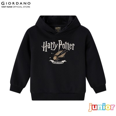 [GIORDANO X HARRY POTTER] GIORDANO Áo Thun Dài Tay Trẻ Em Printed Sweatshirt 3085630-09