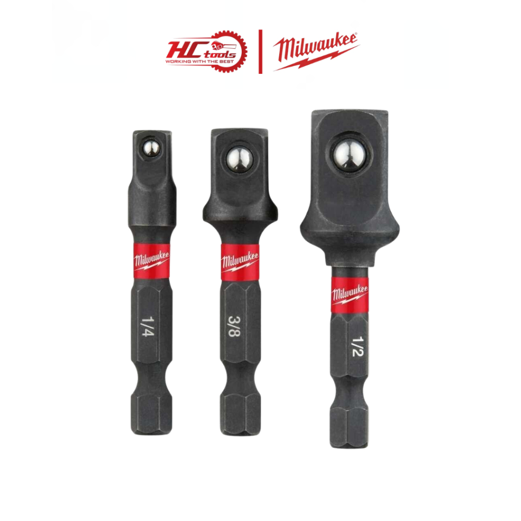 Bộ 3 Đầu Chuyển Bu Lông Milwaukee 48-32-5033 Shockwave Impact Duty - HCTools VN