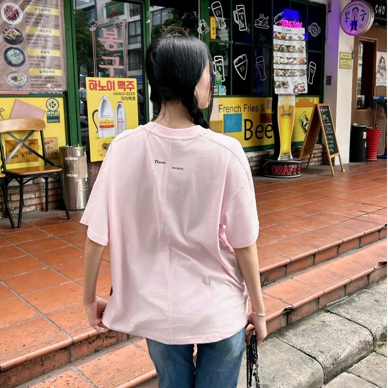 [NEW] Áo Thun Boxy Broken Nevasome Cotton 250gsm Local Brand Tay Lỡ Form Boxy Rộng Nam Nữ Menswear Womenswear | BigBuy360 - bigbuy360.vn