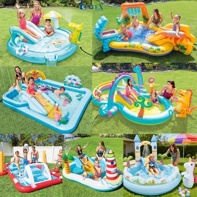 Bể bơi phao có cầu trượt INTEX 57161/57165/57162