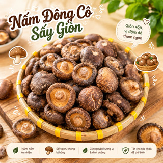 Nấm Đông Cô Sấy Thăng Hoa