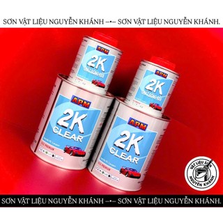 Sơn Bóng 2K Clear APM – Sơn Bóng 2 Thành Phần Acrylic PU Lacquer Phủ Bóng Xe Máy Ô Tô