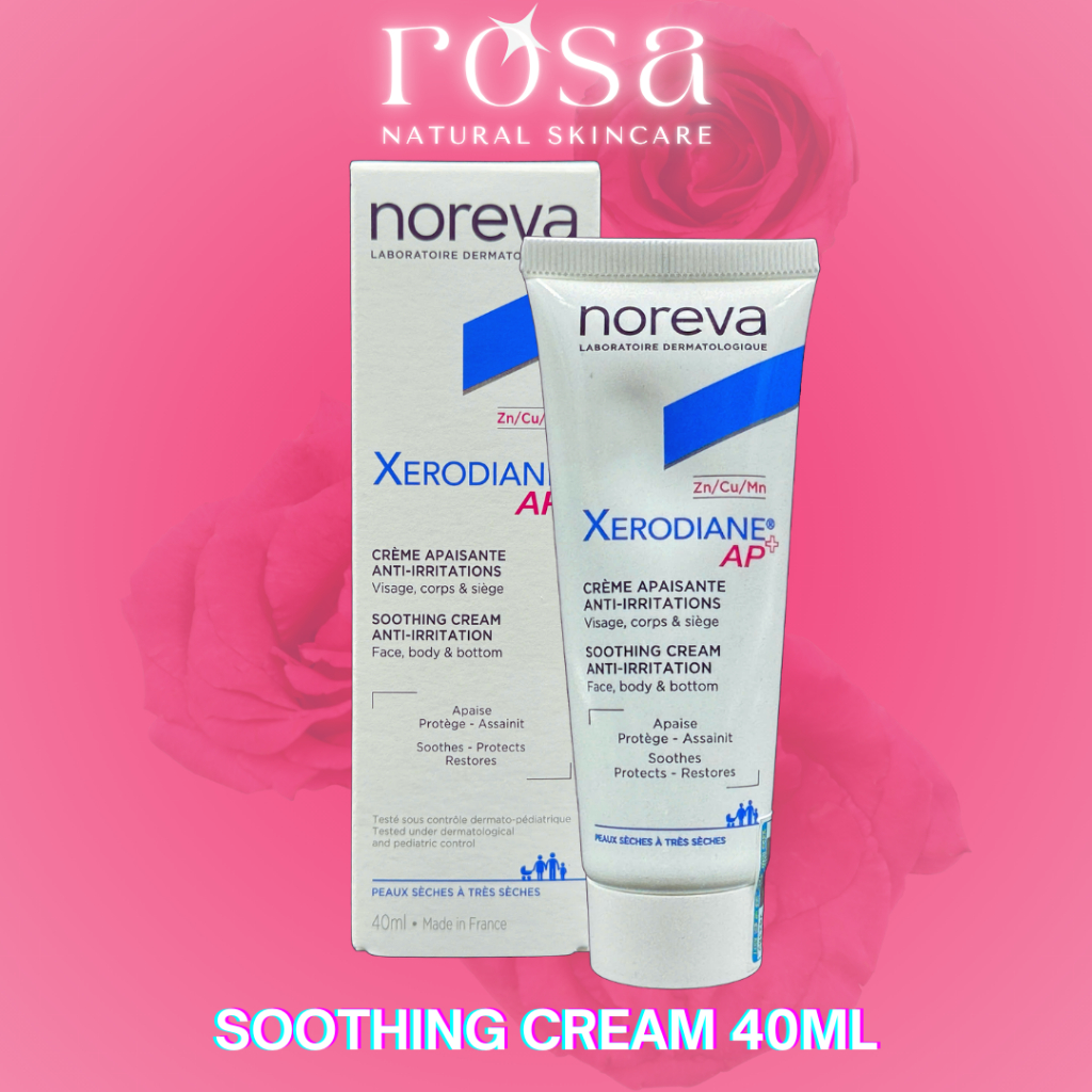 NOREVA l Kem dưỡng ẩm, giảm kích ứng tức thì cho da mặt và cơ thể Noreva Xerodiane AP+ Soothing Crea