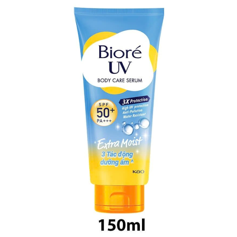 Serum Dưỡng Thể Chống Nắng Bioré Kháng Bụi UV Anti-Pollution Body Care SPF50+/PA+++