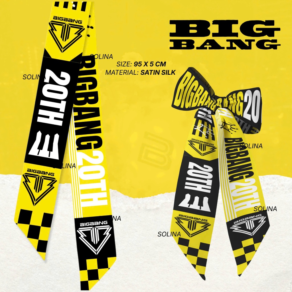 Khăn Twilly BIGBANG, Twilly Ruy Băng Bigbang