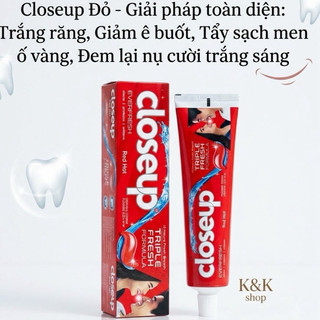 kem đánh răng Closeup thái 160gr