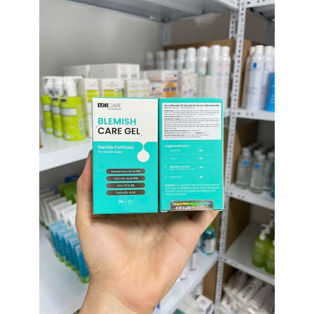 Gel Giảm Mụn MDCARE Blemish Care Gel 15ml