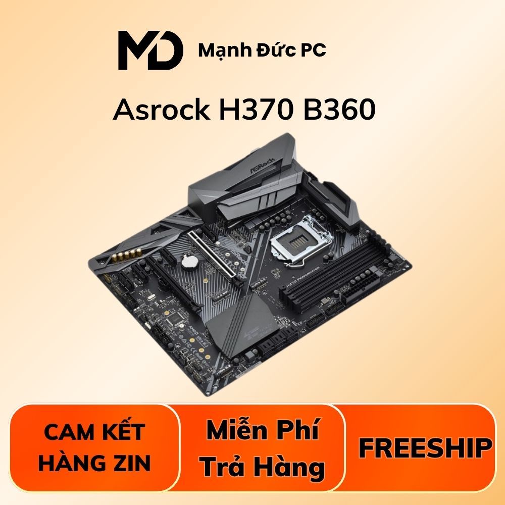 Main ASrock H370 B360 Dòng Gaming XỊn
