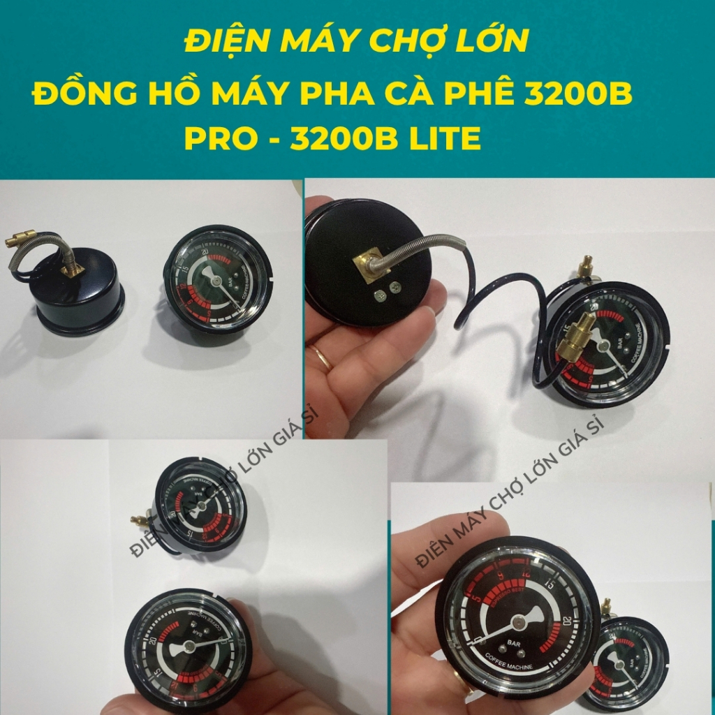Đồng Hồ Máy Pha Cà Phê Gemilai 3200B Pro, 3200B Lite NEW 100% Chính hãng 100%