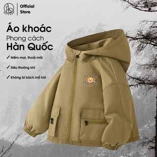 Áo Khoác Gió Bé Trai Bé Gái Giữ Ấm Mềm Nhẹ – Áo Khoác Thu Đông Trẻ Em Phong Cách Hàn Quốc Patt Mom (ZSGRKWT)