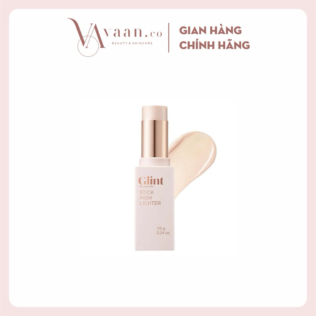 Highlight căng bóng da Glint Stick High Lighter màu 01 Dewy Moon Date T7/2027