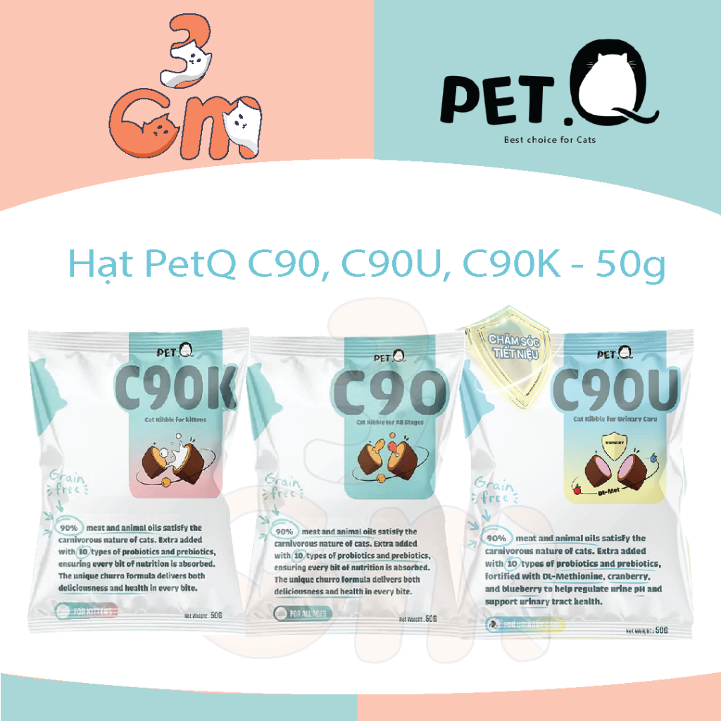 Hạt PetQ C90U/ C90/ C90K 50g