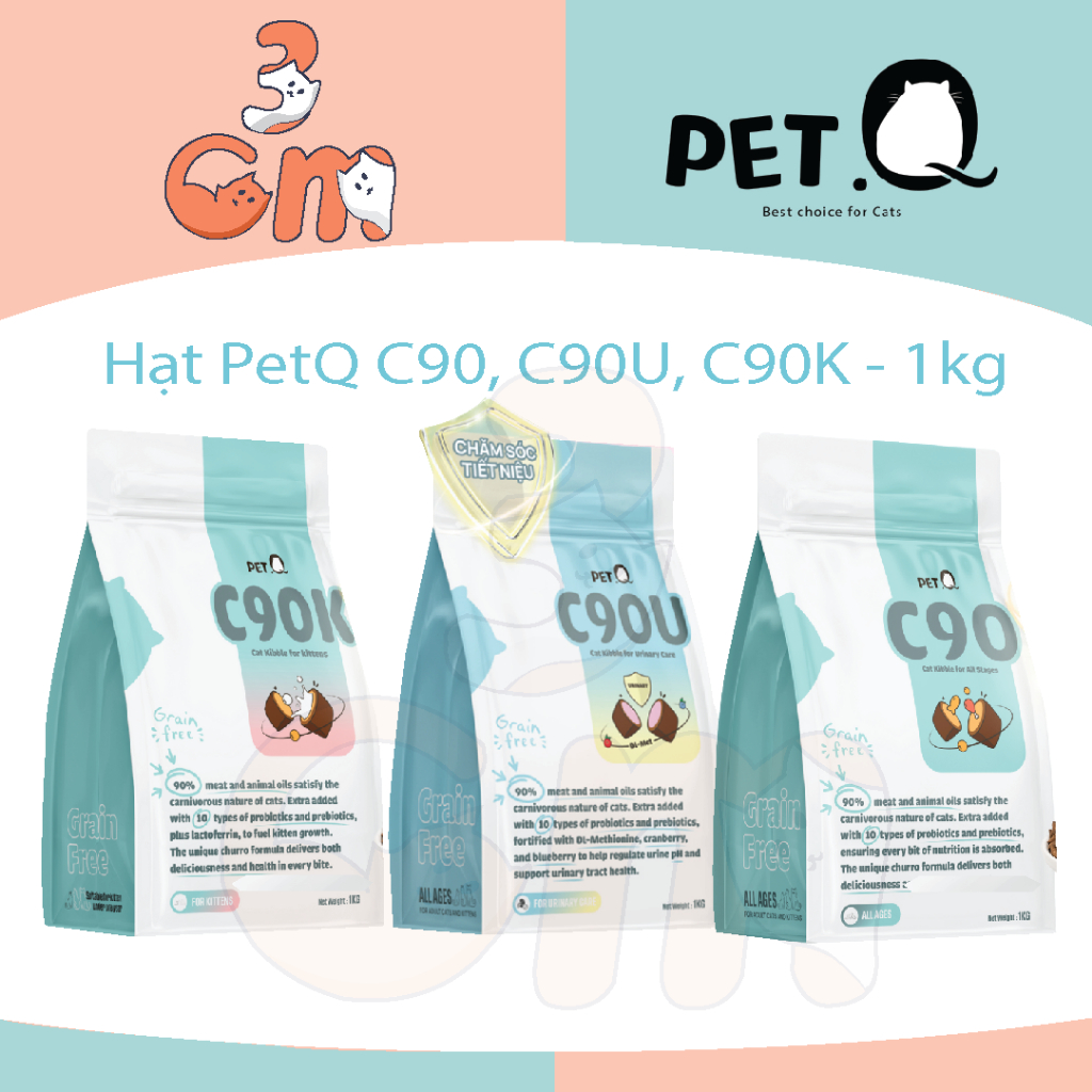 Hạt PetQ C90U/ C90/ C90K 1kg