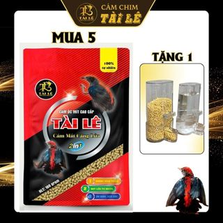 Combo 5 Gói Cám Ốc mít 2in1, cung cấp chất dinh dưỡng cần thiết, tặng 1 cống tự động