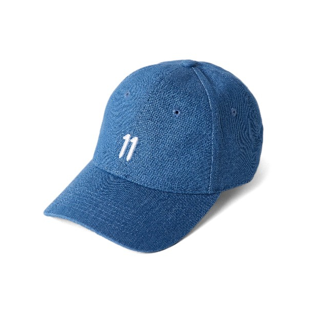 𝐄𝐋𝐄𝐕𝐄𝐍 - Nón Lưỡi Trai Denim 11 | Xanh Đậm