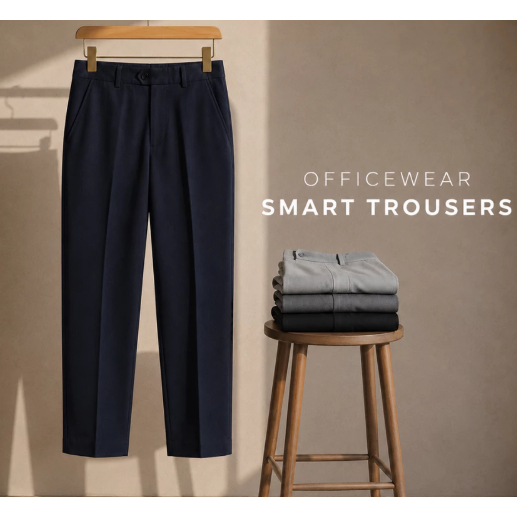 Quần Tây Nam 5S FASHION Trơn Basic, Chất Liệu Cao Cấp, Đứng Phom