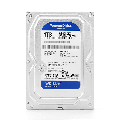 HDD WD Blue 1TB Chính Hãng – Nâng Cấp Dung Lượng PC, lưu trữ camera, Game & Dữ Liệu Ổn Định bảo hành