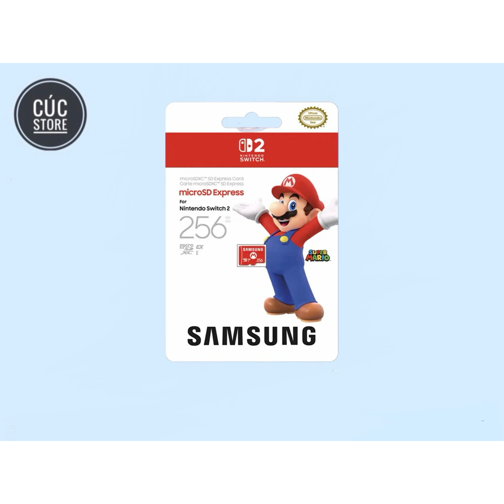 Thẻ nhớ 256GB MicroSD Express dành cho máy Nintendo Switch 2