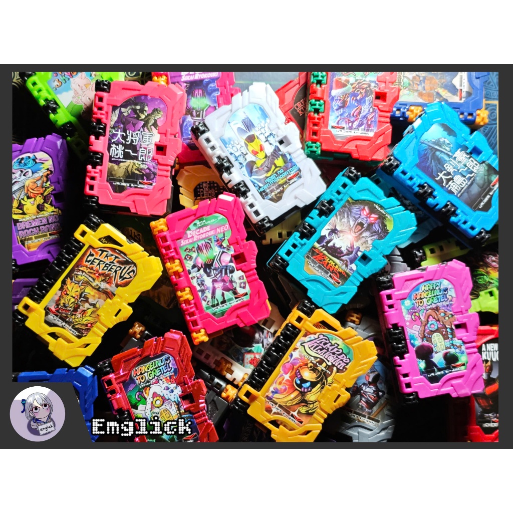 Đồ chơi Candy/Gsp Wonder ridebook - Kamen rider saber/Hiệp sĩ mặt nạ thánh kiếm
