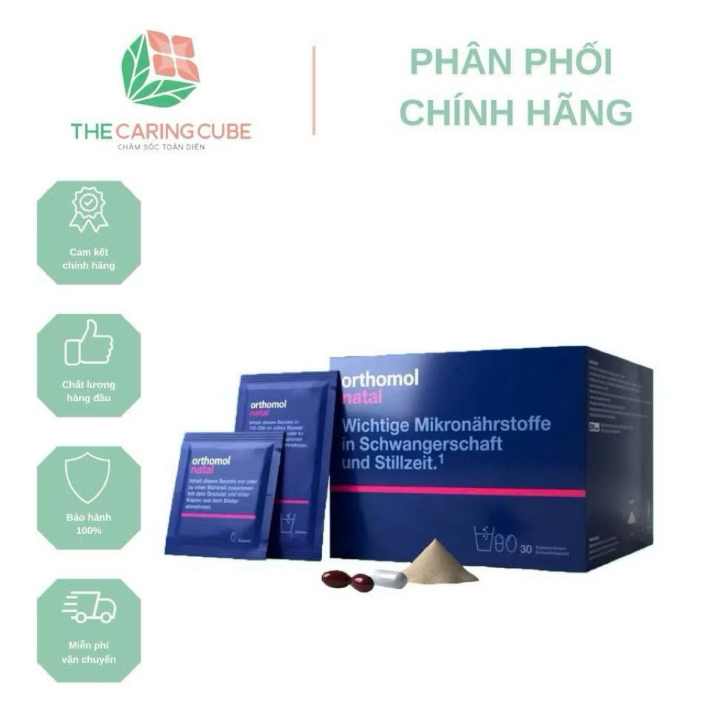 Vitamin bà bầu Orthomol Natal (sản xuất tại Đức) ( Hàng chính hãng )