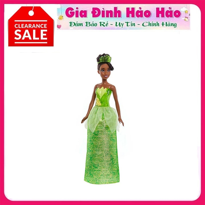 [CLEARANCE SALE] Búp bê Barbie Disney Princess - Công chúa TIANA- Hàng chính hãng