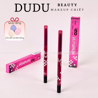Chì Kẻ Viền Môi 3in1 PinkPunk Lip Liner Chì Mịn Kèm Cọ Tán Và Đầu Gọt Ngòi Chì 0.25g