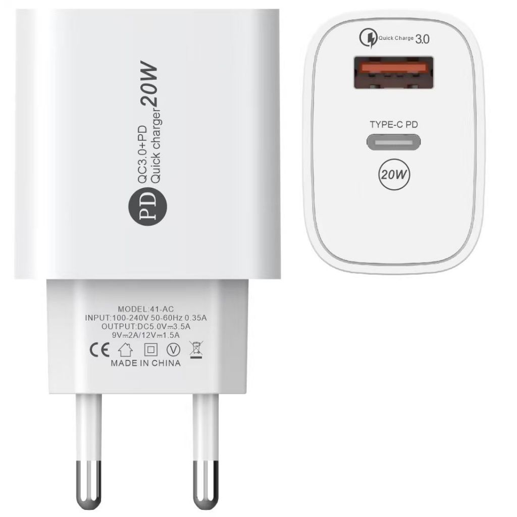 /.Cốc sạc nhanh 2 cổng gồm: Type C + USB – Củ sạc nhanh 2 in 1- Cáp sạc nhanh 4in1- Dây sạc nhanh 3 