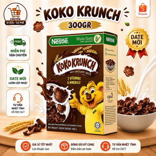 Bánh Ngũ Cốc Ăn Sáng Koko Krunch 300gram NESTLE® Vị SôCôLa (DATE MỚI)