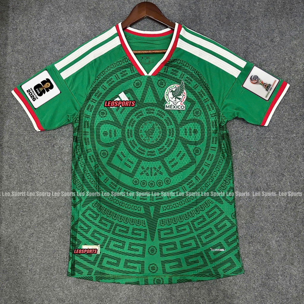 [Chỉ Có Áo] Áo Bóng Đá Phiên Bản Player Đội Tuyển Mexico WC 2026 Sân Nhà - Hàng Thailand Cao Cấp