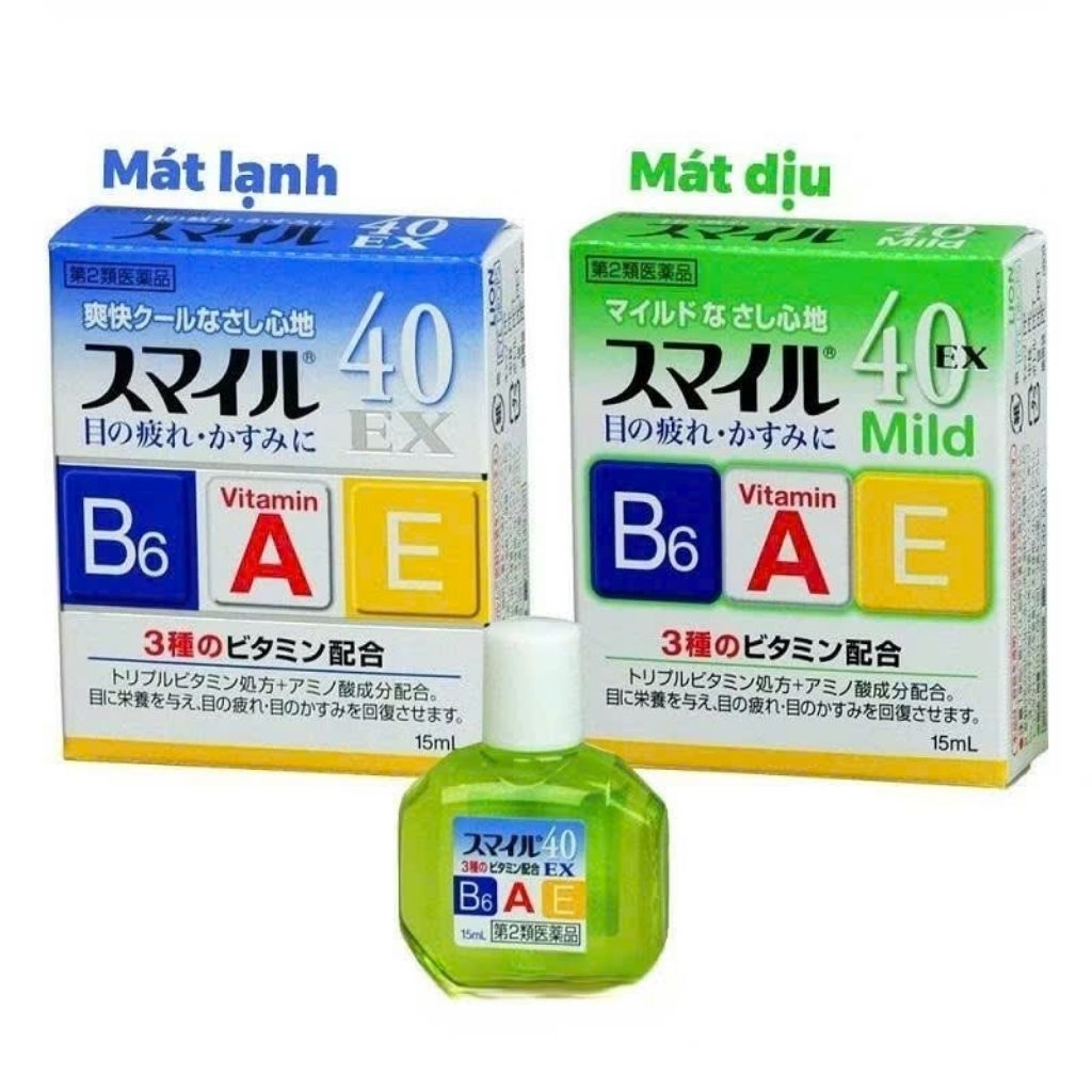 Nước nhỏ mắt Eyemiru 40 EX Mild Lion White nhật bản
