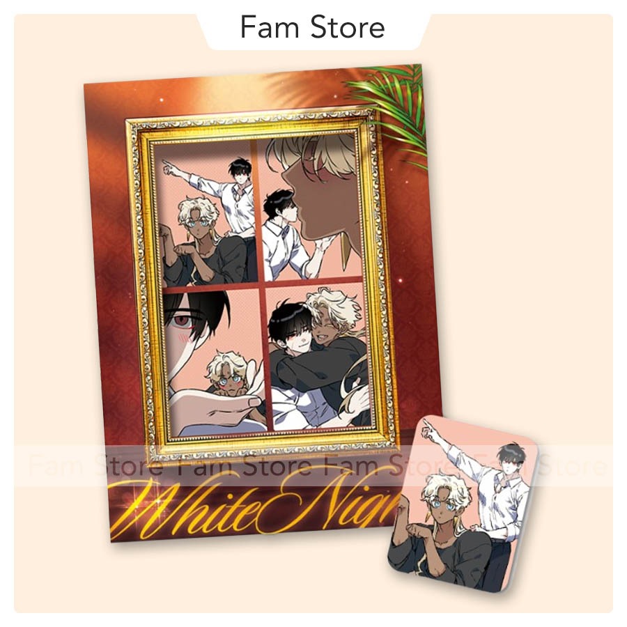 Set ảnh photostrips BL Lezhin chính hãng nguyên seal - Jinx, Backlight, ATWR, TGN...
