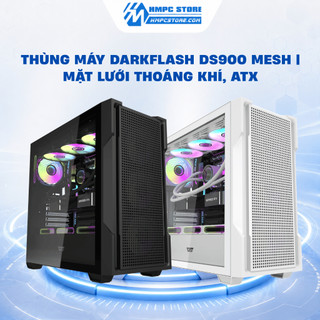 Case - Thùng máy DARKFLASH DS900 MESH | Mặt lưới thoáng khí, bảo hành 12 tháng