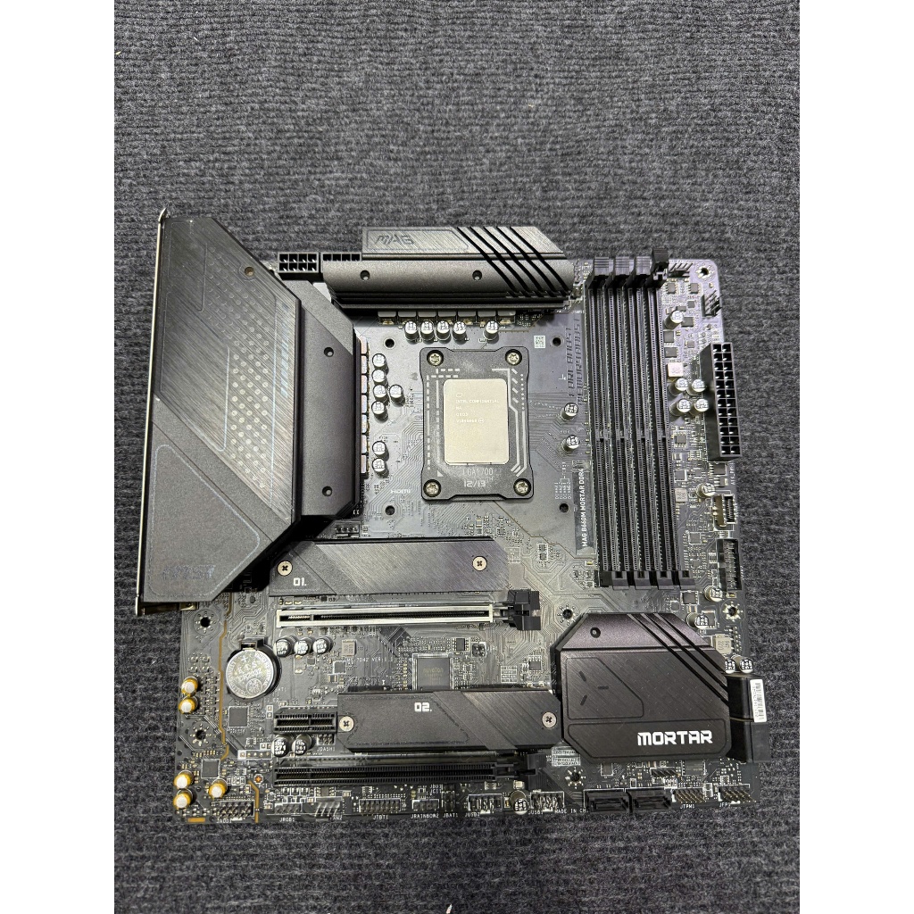 [Hàng Đã Qua Sử Dụng] Combo Mainboard B660M MAG MORTAR D4 + CPU Intel I9-12900ES