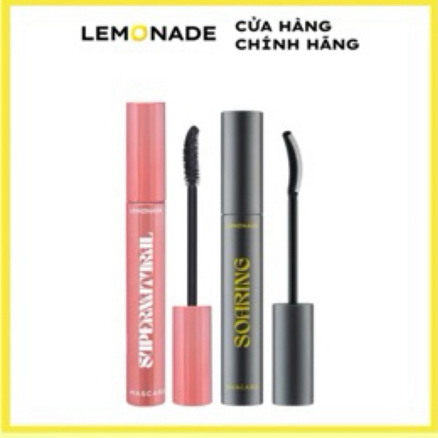 Combo 2 Chuốt Mi Lemonade Soaring Mascara & SuperNatural Mascara