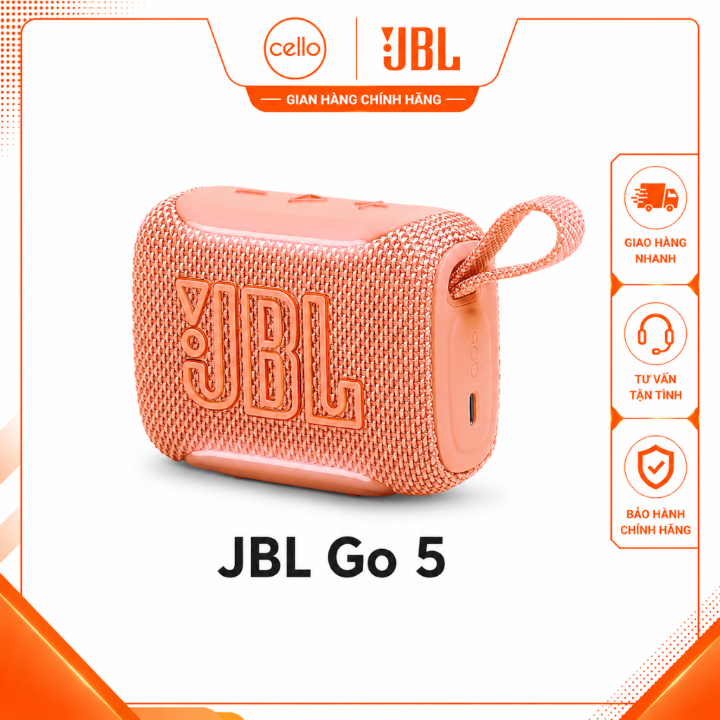 [New 2026 JBL Go 5] Loa Bluetooth JBL Go 5 - Hàng Chính Hãng PGI - Bảo Hành 12 Tháng, Hàng Mới New S