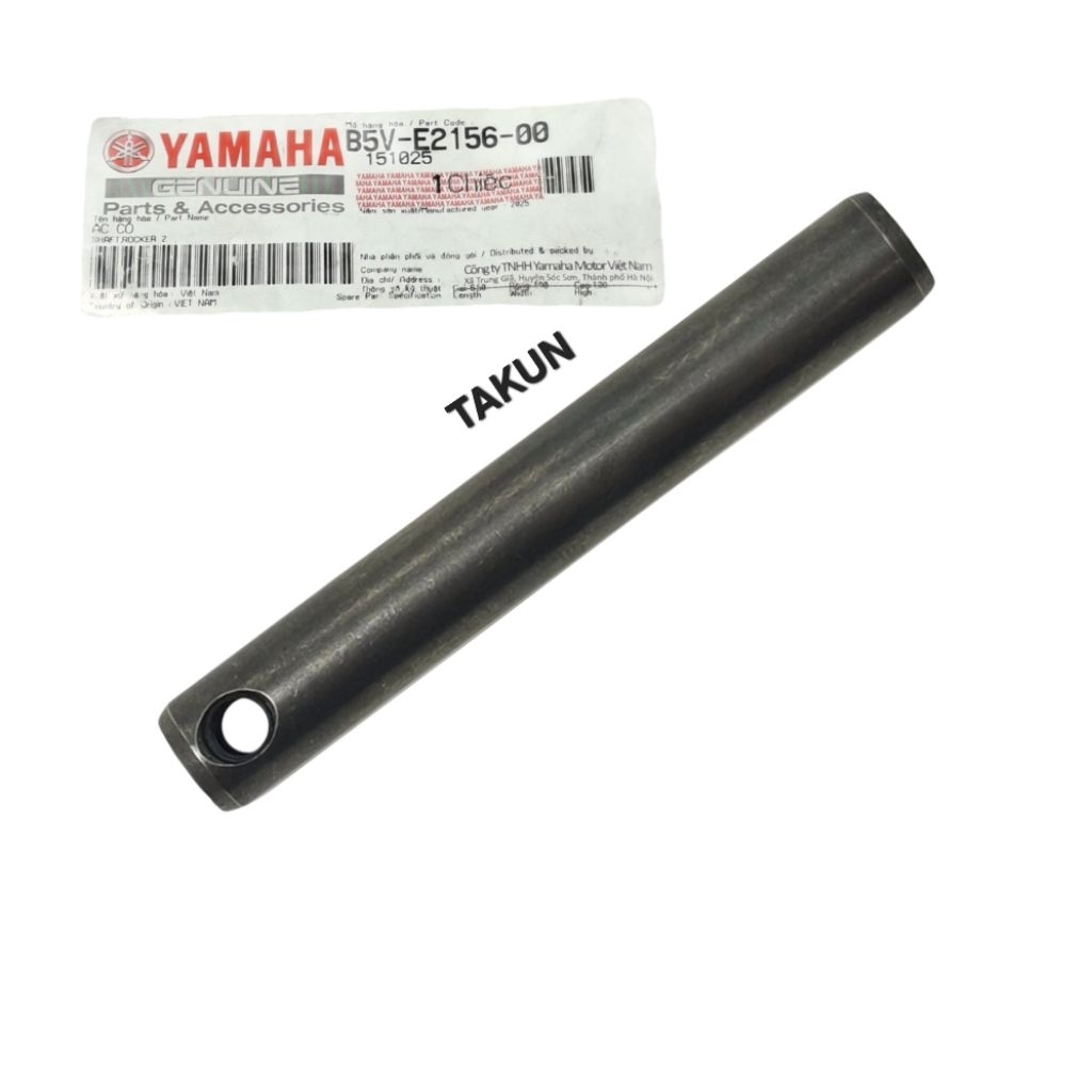 Ắc cò, trục cò xupap đầu quylat xe EXCITER 155... zin B5V-E2156-00