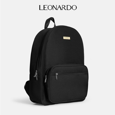 Balo Vải Nam Nữ Alex, Chất Liệu Polyeste 900 Cao Cấp Trượt Nước, Thương Hiệu LEONARDO