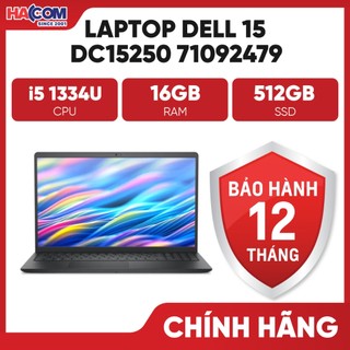 Laptop Dell 15 DC15250 71092479 (i5 1334U/16GB/512GB/15.6" FHD/Win11H/OfficeHS24+365) - BH 12 Tháng