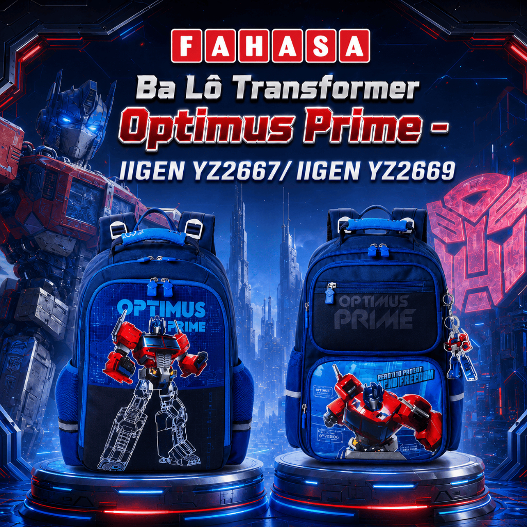 Ba Lô Transformer Optimus Prime - iiGEN YZ2667/iiGEN YZ2669