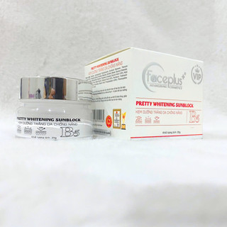 Kem Hỗ Trợ Dưỡng Trắng Da, Chống Nắng Faceplus+ (15g)