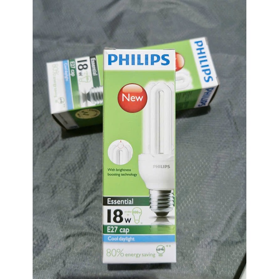 BÓNG ĐÈN COMPACT 3U18W ESSENTIAL PHILIPSS