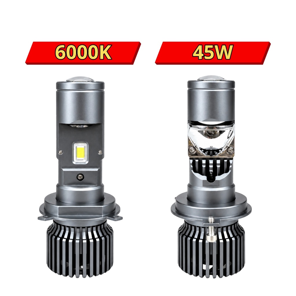 Đèn Pha Bi Cầu F40 ZED LIGHT - Ánh Sáng Sắc Lẹm, Chiếu Xa Hơn 200m - Lắp Cho Xe SH Mode, SH Ý, Liber