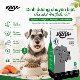 Hạt thức ăn Keos dành cho chó mọi lứa tuồi 1,5KG