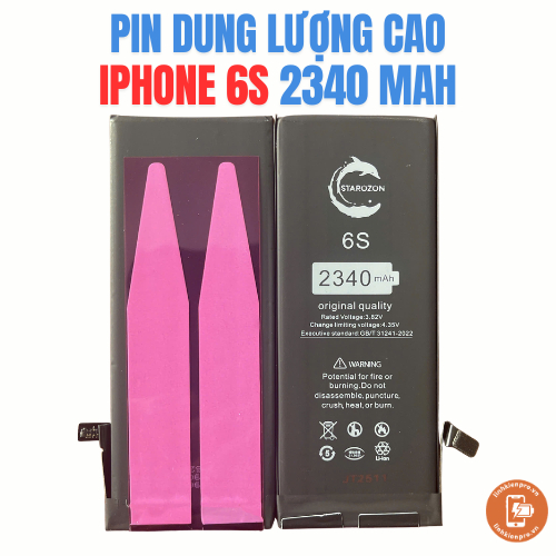 Pin thay thế cho ip 6S dung lượng cao 2340mAh - Bảo hành 24 tháng