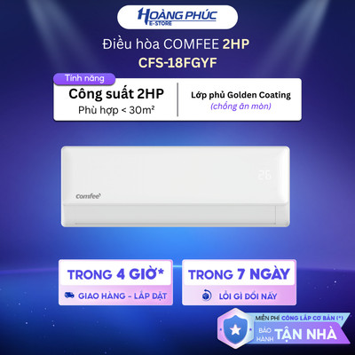 CFS-18FGYF - Máy Lạnh | Điều Hòa COMFEE 2HP CFS-18FGYF {Toàn Quốc}(CHỈ GIAO - KHÔNG LẮP)