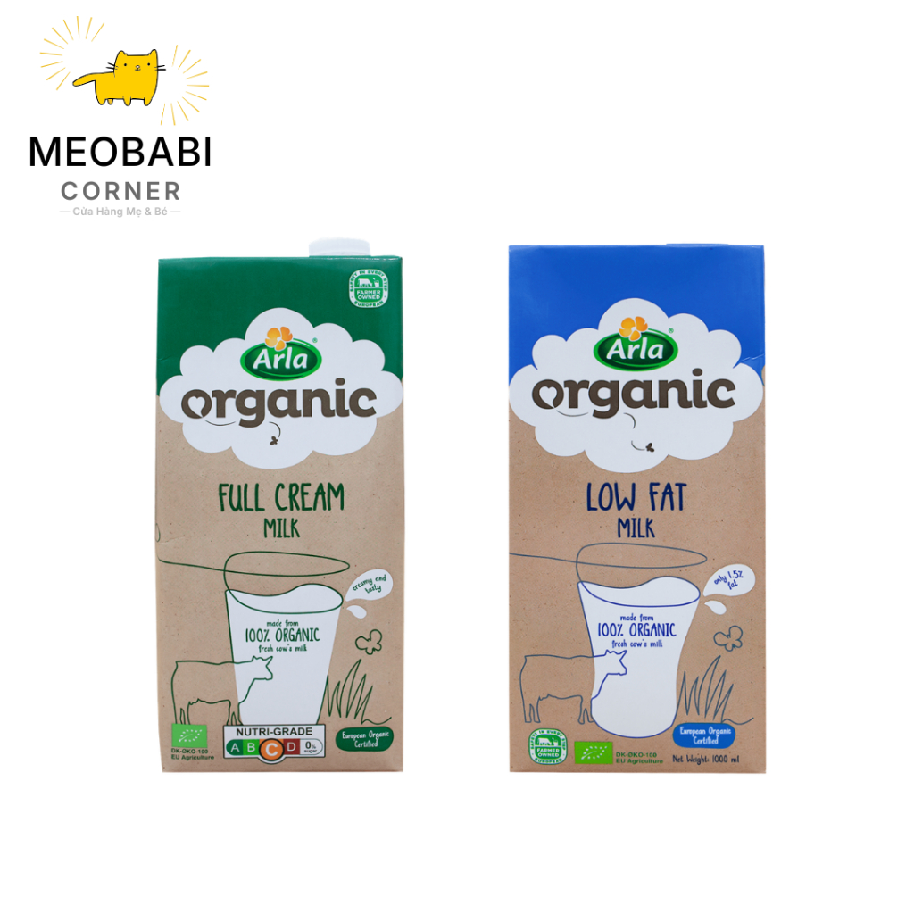 Sữa tươi Arla Organic 1000ml