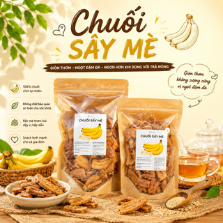 Chuối Sấy Mè | Đặc sản Đà Lạt