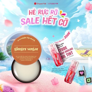Mặt Nạ Dưỡng Môi ETUDE Ginger Sugar Overnight Lip Mask 23G